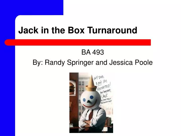 jack in the box turnaround