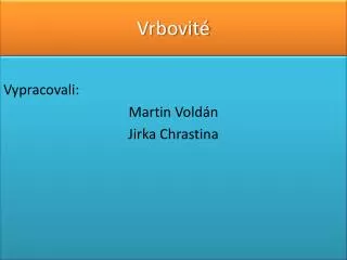 vrbovit