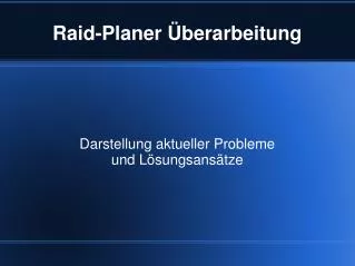 darstellung aktueller probleme und l sungsans tze