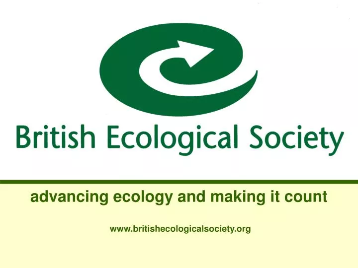 advancing ecology and making it count