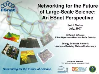 Networking for the Future of Science