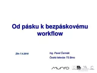 od p sku k bezp skov mu workflow