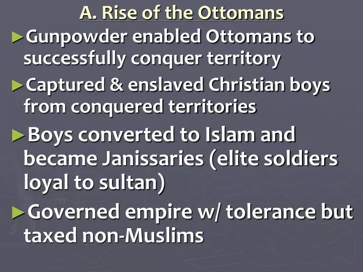a rise of the ottomans
