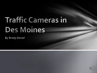 Traffic Cameras in Des Moines