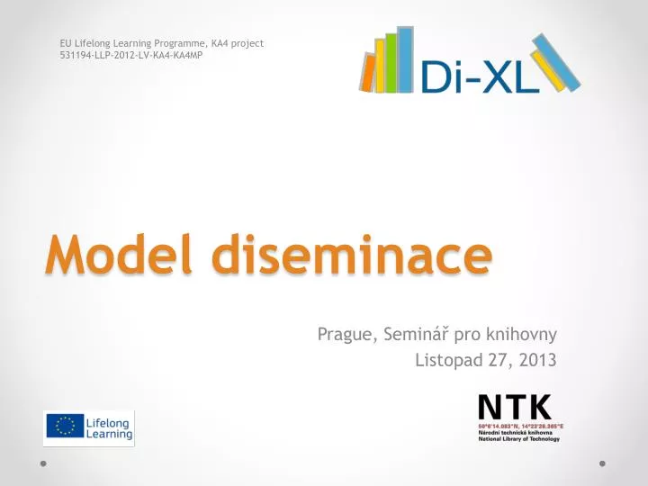 model diseminace