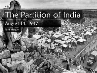 The Partition of India