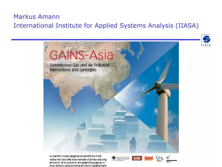 markus amann international institute for applied systems analysis iiasa