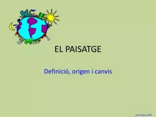 el paisatge
