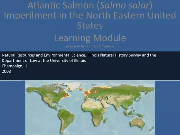 atlantic salmon salmo salar imperilment in north eastern united states