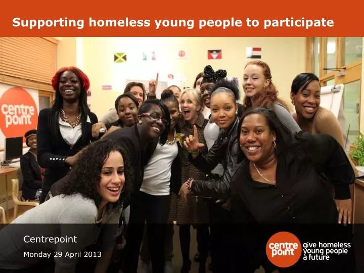 supporting homeless young people to participate