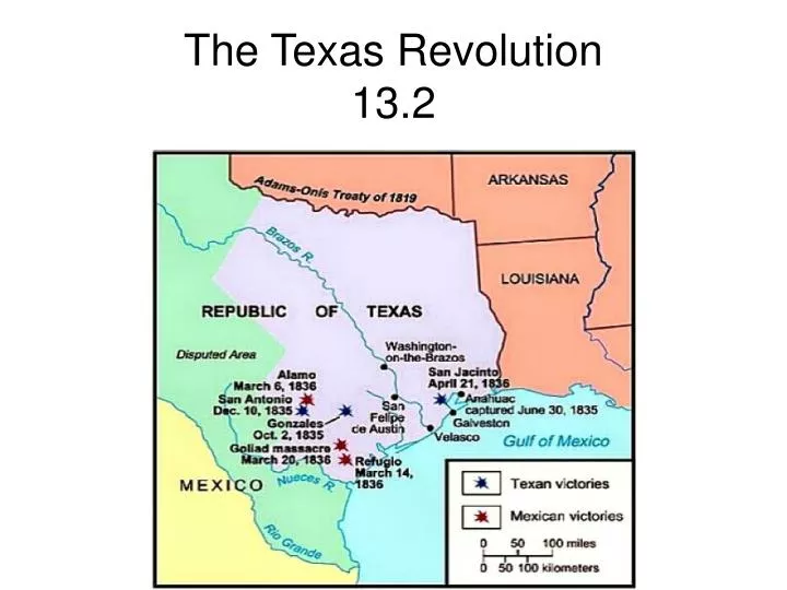 the texas revolution 13 2