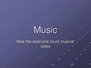 music
