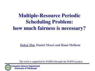 Multiple-Resource Periodic Scheduling Problem: how much fairness is necessary?