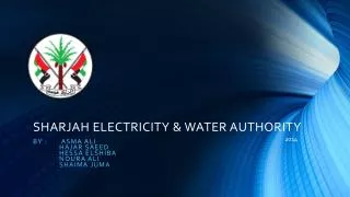 SHARJAH ELECTRICITY &amp; WATER AUTHORITY
