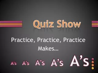 quiz show