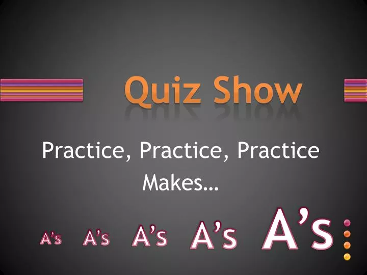 quiz show