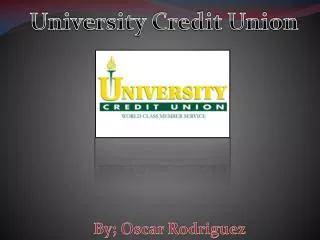 University Credit Union