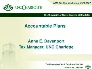 Accountable Plans