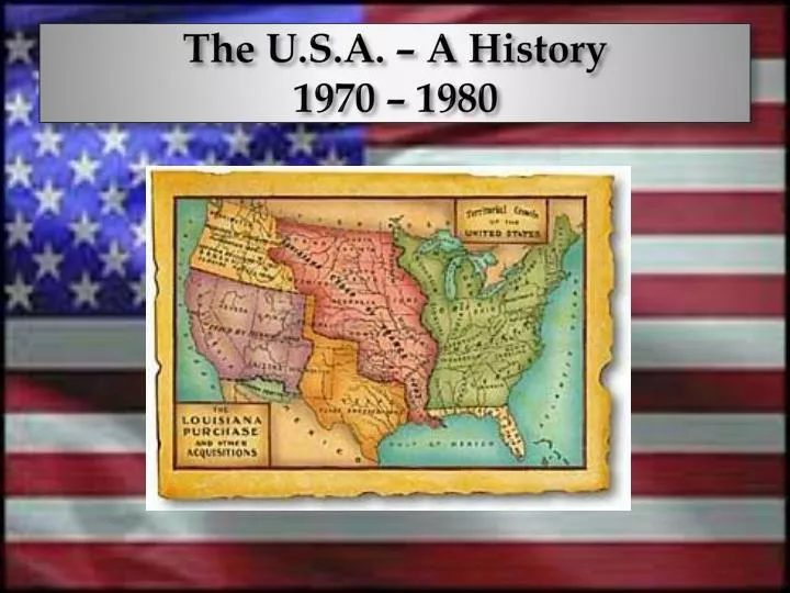 the u s a a history 1970 1980