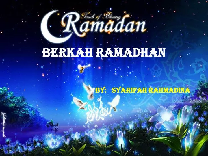 berkah ramadhan by syarifah rahmadina