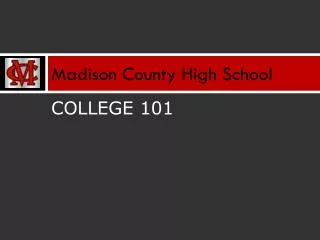 Madison County High School