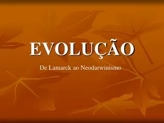 evolu o