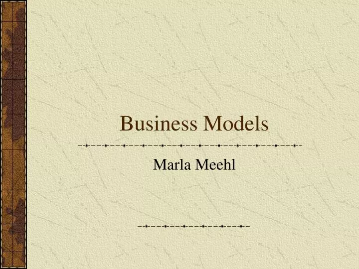 business models