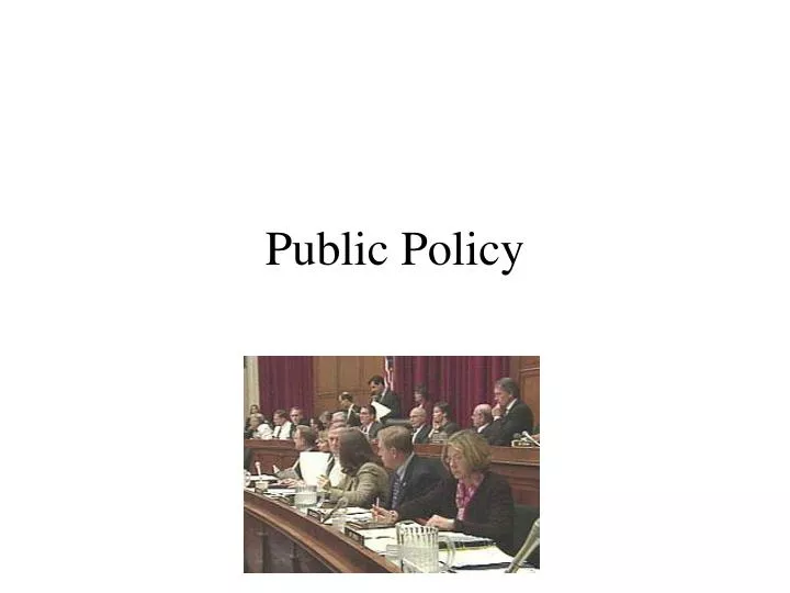 public policy