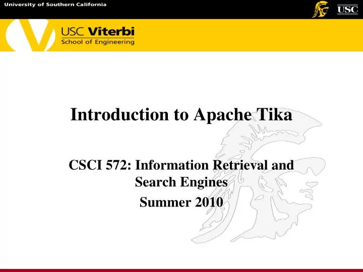 introduction to apache tika