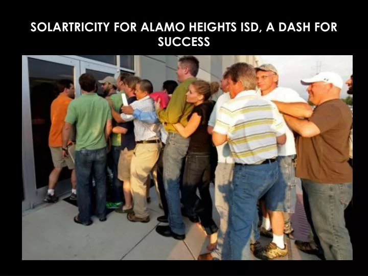 solartricity for alamo heights isd a dash for success
