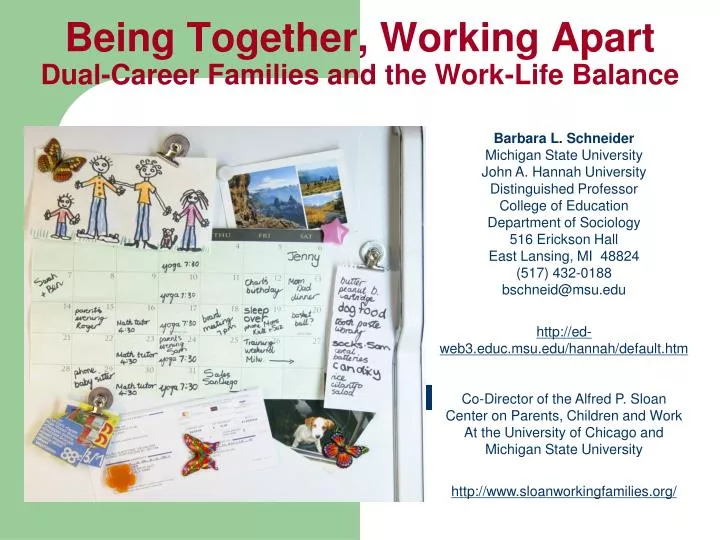 being together working apart dual career families and the work life balance