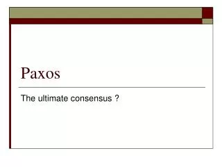 paxos