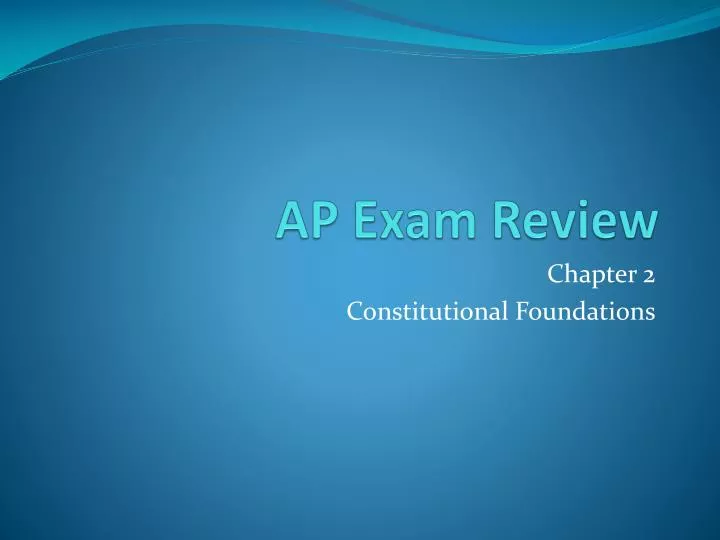 ap exam review