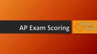 AP Exam Scoring