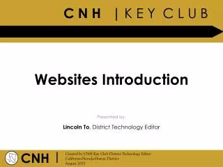 Websites Introduction
