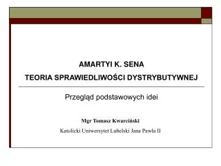 przegl d podstawowych idei