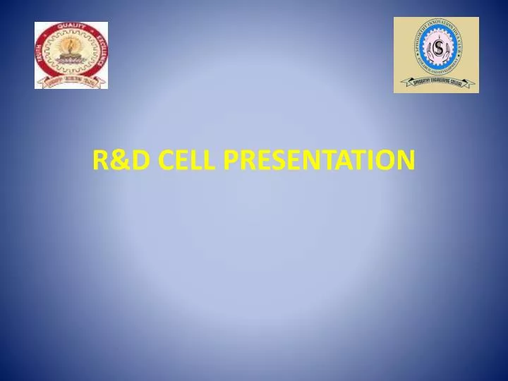 r d cell presentation
