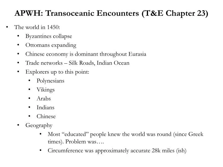 apwh transoceanic encounters t e chapter 23