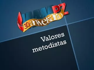 valores metodistas