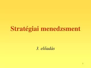strat giai menedzsment