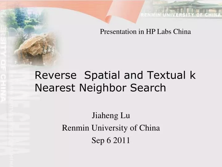 reverse spatial and textual k nearest neighbor search