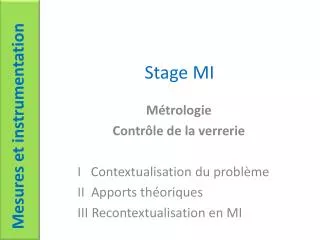 stage mi