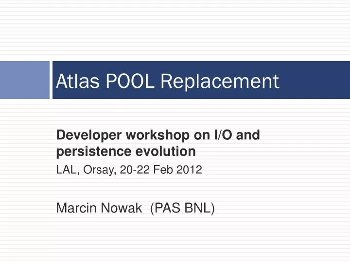 atlas pool replacement