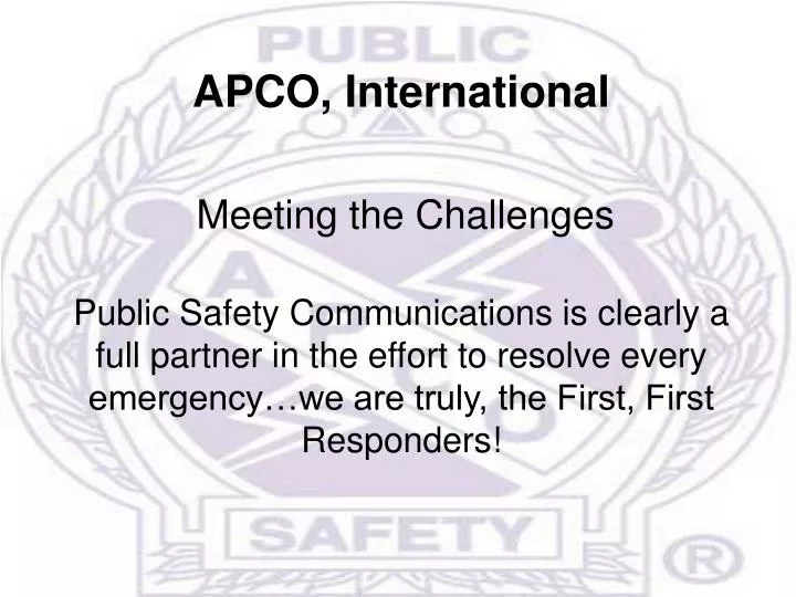 apco international