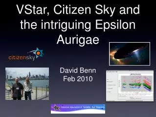 VStar, Citizen Sky and the intriguing Epsilon Aurigae