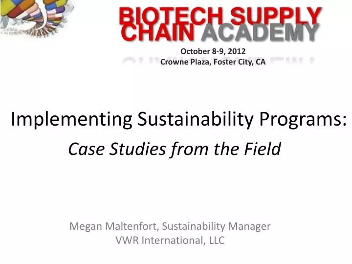 implementing sustainability programs