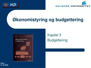 konomistyring og budgettering