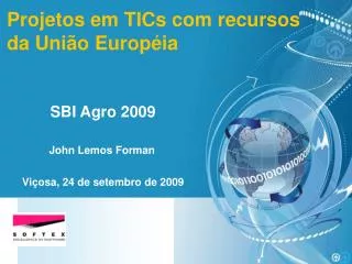 projetos em tics com recursos da uni o europ ia