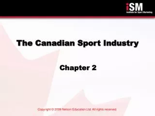 The Canadian Sport Industry