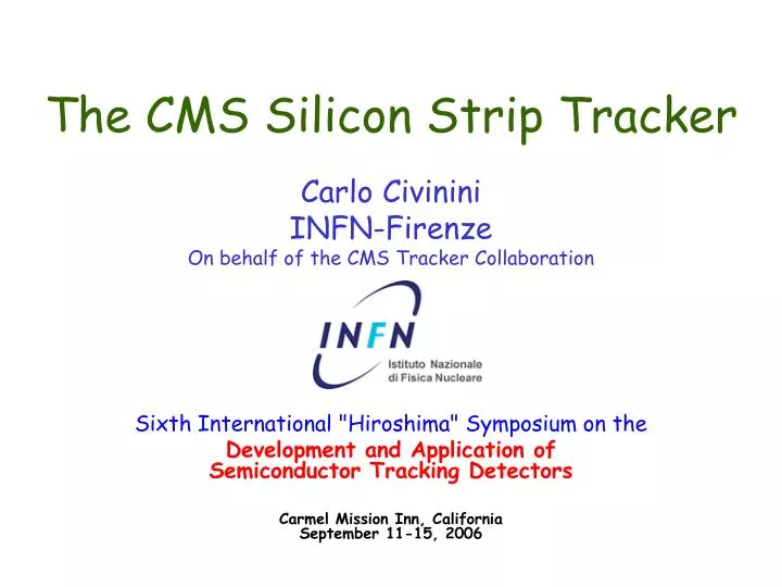 the cms silicon strip tracker